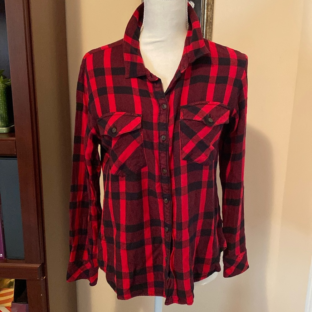 Sanctuary Button Down Top With Front Pockets - image 1